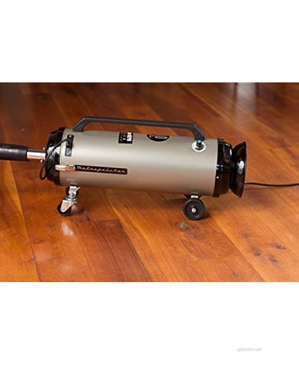 MetroVac 104-578000 Model ADM4PNHSNBFVC Professional Evolution With Electric Power Nozzle Variable Speed Full-Size Canister Vacuum 4.0 Peak HP Twin Fan Motor 13 Amps 1560 Watts 130 CFM Airflow