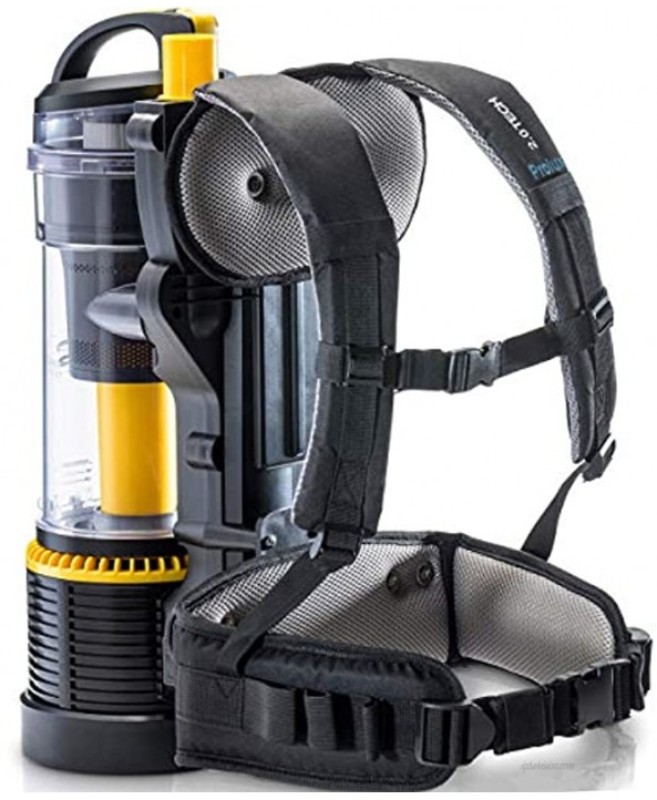 Prolux 2.0 Lightweight Commercial Bagless Backpack Vacuum Cleaner w Dual HEPA Shield Filtration