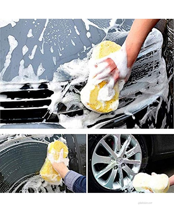 10pcs Car Wash Sponges Kitchen Cleaning Sponges Scrubber