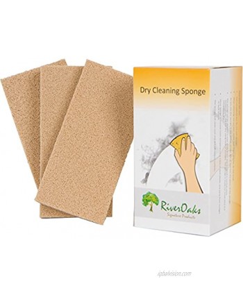 Dry Cleaning Soot Eraser Sponge 3-Pack for Smoke Soot Dust and Dirt Removal