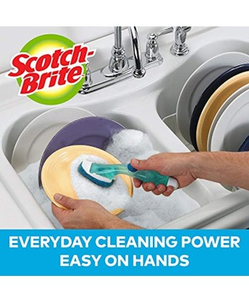 Scotch-Brite Non-Scratch Dishwand Keeps Hands out of the Mess Pack of 1