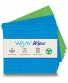 WAAV Organic Reusable Sponge Dish Cloths for Household Cleaning Sustainable Alternatives to Paper Towels Biodegradable Super Absorbent and Machine Washable Cleaner Rags Pack of 10 Wipes