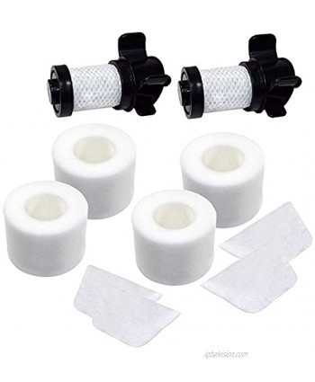 2 + 4 Pack Filters Compatible with Shark ION Flex X30 X40 F60 F80 IF200 IF201 IF202 IF205 IF251 IF252 IF281 IF282 IF285 UF280 IC205 IR70 IR100 IR101 Replace XPREMF100 XPSTMF100