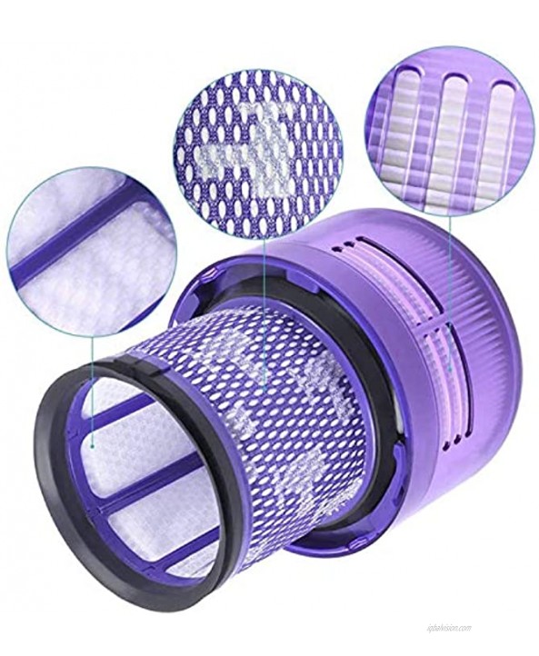2 Pack Filters Replacement for Dyson Cordless Vacuum V11 V11 Torque Drive V11 Animal Dyson V11 Filter Replacement Part HEPA Replace Part No. 970013-02