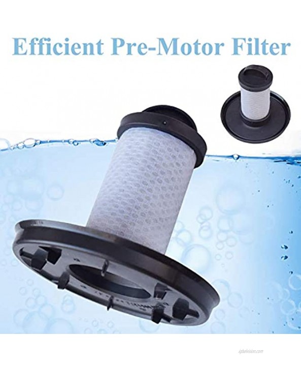4 Pack Foam & Felt Filters 1 Pre-Motor Filter & 1 Post-Motor Hepa Filter for Shark LZ600 LZ601 LZ602 LZ602C APEX UpLight Lift-Away DuoClean Vacuum Cleaner. Compare to Part # XFFLZ600 & XHFFC600.