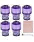 5 Pack Replacement V11 Filters Compatible with Dyson V11 Animal and V11 Torque Drive Vacuums Compare to Part 970013-02