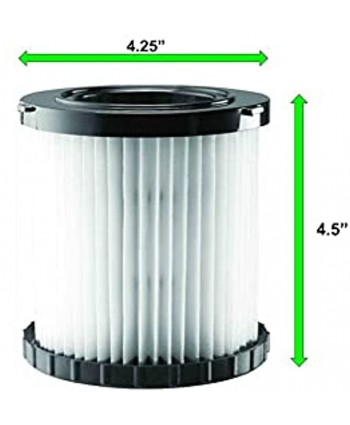 DCV5801H WET DRY VACUUM REPLACEMENT FILTER 1