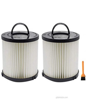 EZ SPARES 2Pcs Replacement for Eureka DCF-21 DCF21 Premium Washable and Reuseable Allergen Hepa Filter Compare to Eureka Part Nos. 67821 68931 EF91 Fits Eureka Sanitaire AirSpeed Bagless Vacuums