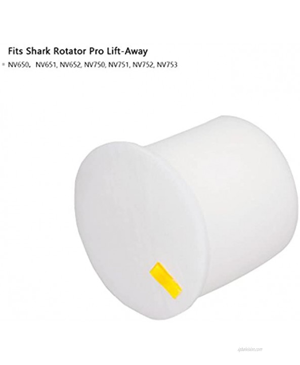 I clean Replacement Shark NV650 Filters Compatible with Shark Rotator Pro Lift-Away NV650 NV752 NV751 NV651 NV652,APEX AX950 AX952 Vacuum Cleaner Parts,Parts # XFF650 & XHF650