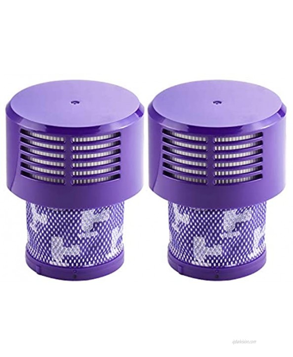 V10 Filter Replacements for Dyson Cyclone V10 Series V10 Absolute V10 Animal V10 Motorhead V10 Total Clean SV12 Vacuum Compare to Part # 969082-01 2 Pack HEPA Filters
