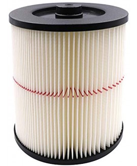 17816 Replacement Filter For Shop Vac Craftsman 9-17816 Wet Dry Vacuum Cleaner Fit 5 gallon ,1 pack