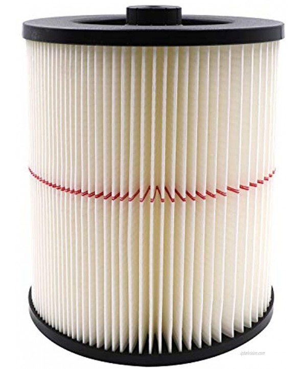 17816 Replacement Filter For Shop Vac Craftsman 9-17816 Wet Dry Vacuum Cleaner Fit 5 gallon ,1 pack