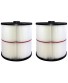 2 Pack Wet Dry Vacuum Cleaner Air Cartridge Filter for Shop Vac Craftsman 17816 Filter