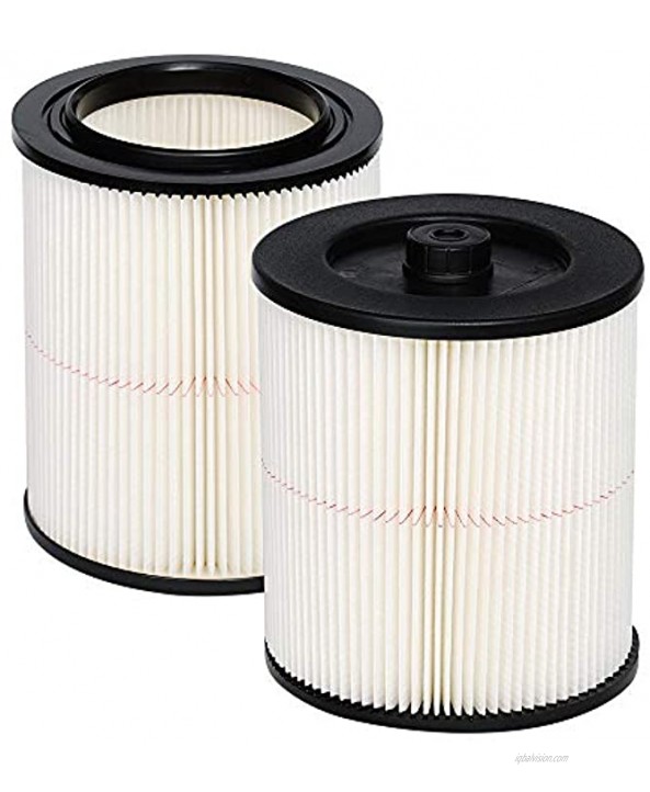 Eagles Pack of 2 Replacement Cartridge Filter Compatible with Shop vac Craftsman Wet Dry Vacuum air Cleaner 17816 9-17816
