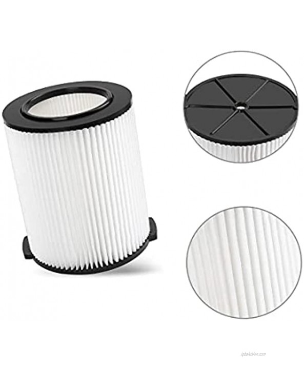 MOKUKU Standard Wet Dry Vacuum Filters,Replacement Vf4000 Filter,VF4000 Shop Vac Filters for WD5500 WD0671 WD6425 WD0970 WD1270 WD1280 6000RV 1000RV 1200RV 1250R00V