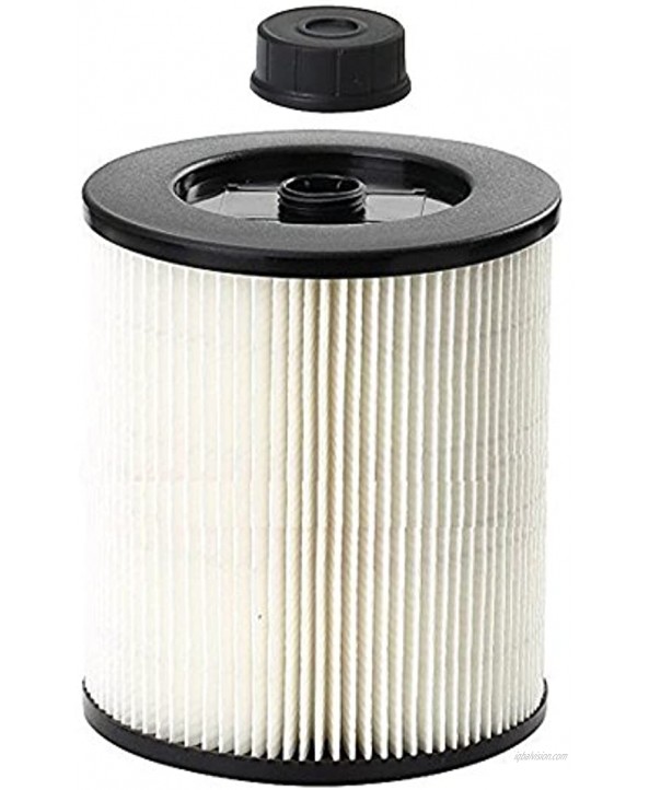 QUALTEX Q FIRST 4 SPARES Replacement Filter with Cap 9-17816 fits All Vacuums 5 Gallons & Above