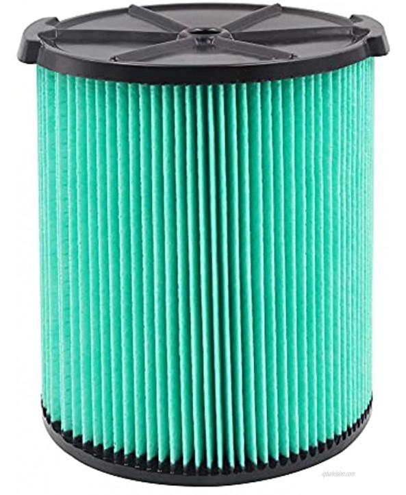Replacement Filter For CRAFTSMAN CMXZVBE38751 Fine Dust Wet Dry Vac， fit 5 to 20 Gallon Shop Vacuums 1pack 5-20 Gallon HEPA Media