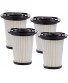 Replacement Filter for IRIS USA Lightweight Cordless Handheld Vacuum 4 Filters Model: 594961