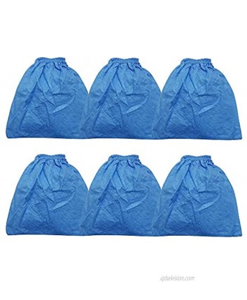 Smilefil VRC5 Cloth Filter Fits Vacmaster 4 to 16 Gallon Wet Dry Vacuums,6 Pack