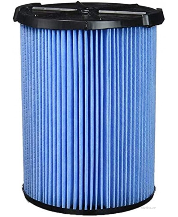 VF5000 Replacement Filter Fits for Rigid Shop Vac 6-20 Gallon Wet Dry Vacuums 3-Layer Pleated Paper Vacuum Filter Compatible with WD1450 WD0970 WD1270 WD09700 WD06700 WD1680 WD1851 RV2400A