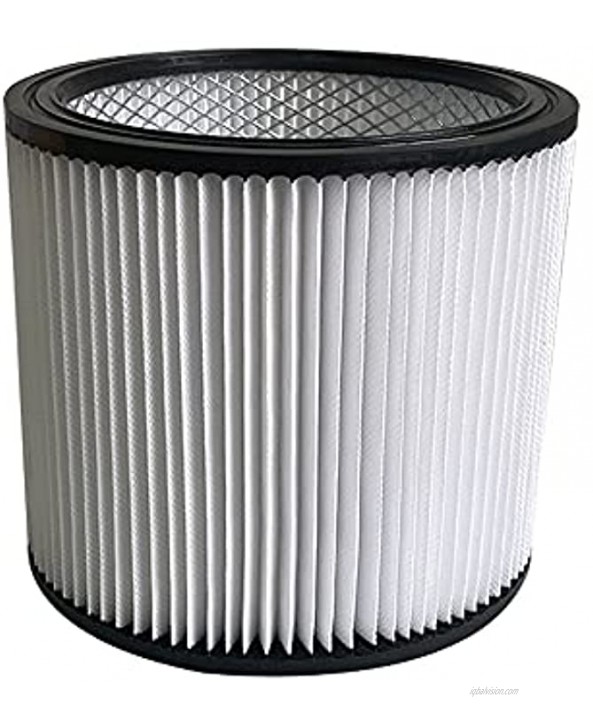 yamoutai 90304 Replacement Cartridge filter 90304 90350 90333 Type U fits for Shop Vac Wet Dry Vacuum cleaners—90304white1pack