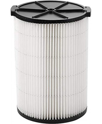 YZHUPTE VF4000 1-Layer Pleated Paper Wet dry Vac Dust Replacement Filter for RIDGID Vacs 5 Gallons and Larger Vacuum Cleaner.VF 4000 Vacuum Filter