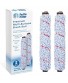Fette Filter Gentle Clean Multi Surface 1868 Brush Roll Compatible with Bissell CrossWave. Compare to Part # 1608683 & 160-8683. Pack of 2