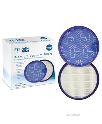Fette Filter Pre-Motor Filter and HEPA Post-Motor Filter Compatible with Dyson DC27 DC28. Compare to Part # 915916-03 & 919780-01 Pack of 1