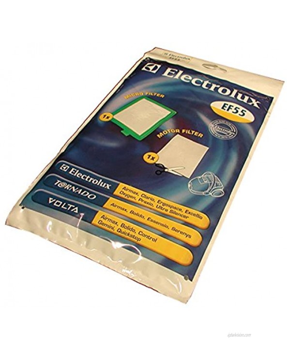Electrolux EF55 Original Electrolux Airmax Excellio Ergospace Oxygen and Ultra Silencer Series Filter Kit