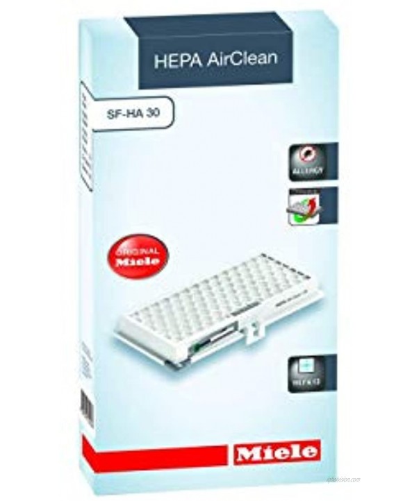 Miele 4854915 HEPA AirClean 30 HA 30 for S2000 S300-S700 S2000 C1 canisters and S7000 uprights