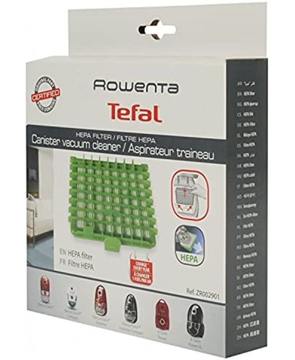 Rowenta ZR002901 HEPA 13 Filter Vacuum Cleaners Silence Force 6.9 x 1.6 x 7.7