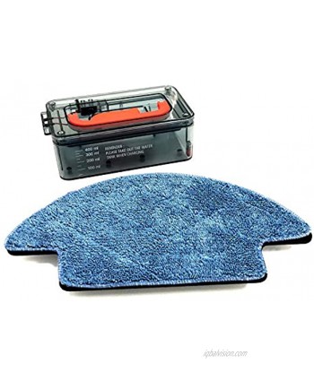 Coredy R300 R380 Robot Vacuum Accessories 400ml Replacement Water Tank Set with Mopping Cloth