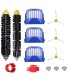DLD Accessory for Irobot Roomba 600 610 620 650 Series Vacuum Cleaner Replacement Part Kit Includes 3 Pack Filter Side Brush and 1 Pack Bristle Brush