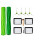 DLD Replacement Accessory Kit for iRobot Roomba i7 i7+ i7 Plus E5 E6 Vacuum Cleaner.Replacement Parts Set 2 Set of Multi-Surface Rubber Brushes,4 Side Brushes,4 Filters,1 Tools