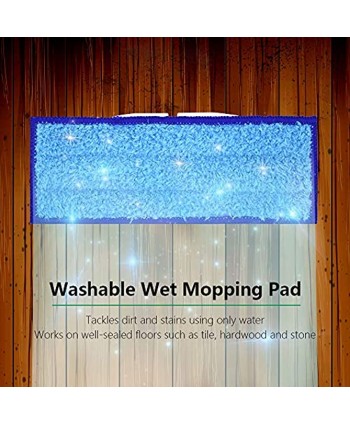 Neutop Washable Wet Mopping Pads Cloths Replacement for iRobot Braava Jet 200 Series 240 241 245 250 Model 6-Pack.