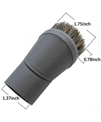 EZ SPARES Vacuum Cleaner Universal Horsehair Dust Small Mini Floor Brush Cleaning Rotating Brush Accepting Replacement for Like Miele 07132710