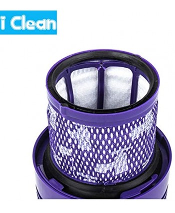 I clean Replacement Dyson V10 Filter 4 Packs Vacuum Filter Compatible with Dyson V10 Cyclone Series V10 Absolute V10 Animal V10 Total Clean SV12,V15 Series