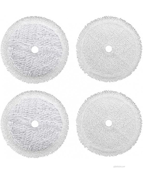JoyBros 18-Pack Replacement Parts Accessories Compatible with Bissell Spinwave 3115 Hard Floor Expert Wet and Dry Robot Vacuum Main Spin Brush HEPA Filter Microfiber Mop Pads