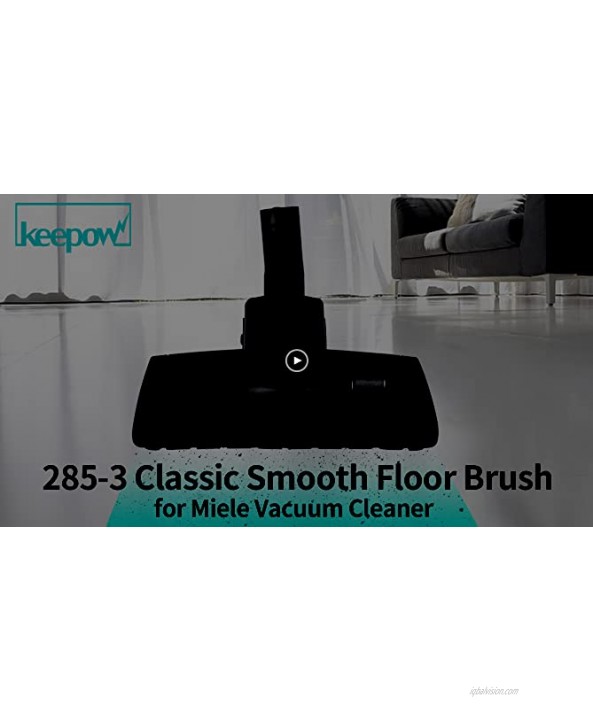 KEEPOW 285-3 Classic Smooth Floor Brush for Miele Compact Canister C1 Combination Part 7253830