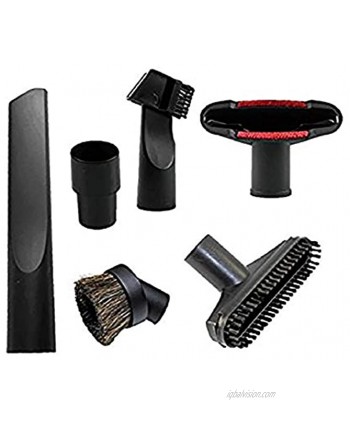 Vacuum Attachments Replacement 1 1 4 inch & 1 3 8 inch Brush Nozzle Crevice Tool Vacuum Cleaner Accessories Brush Kit for Standard Hose Set of 6