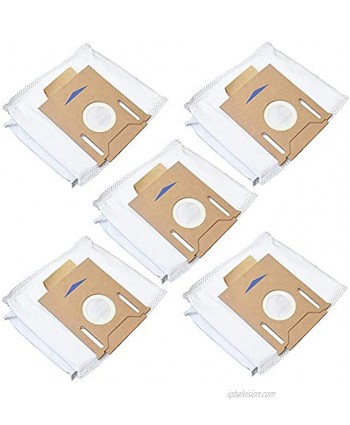 5 Pack Dust Bags for ECOVACS T8  T8 AIVI DX93 DDX96 Vacuum Cleaner Parts