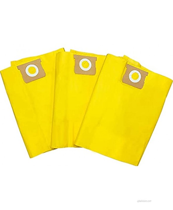 9 Pack Type G & J 90663 90673 High Efficiency Filter Bag for Shop Vac 15 To 22 Gallon Vacuum