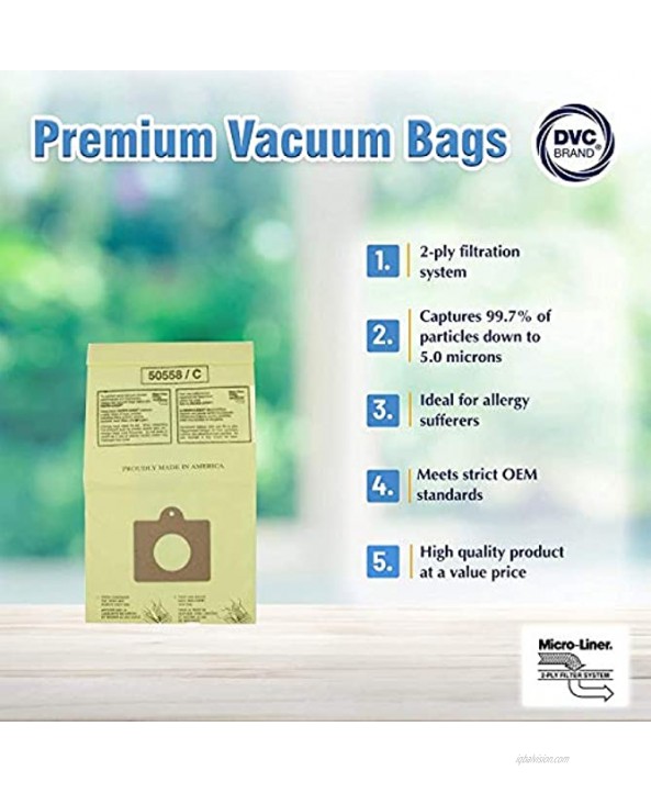 9 Vacuum Cleaner Bags for Sears Kenmore 5055 50557 50558 Panasonic C-5 C5 C Q