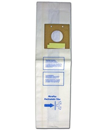 EnviroCare Replacement Micro Filtration Vacuum Cleaner Dust Bags for Eureka Bravo and Powerline Style U Upright 9 Bags