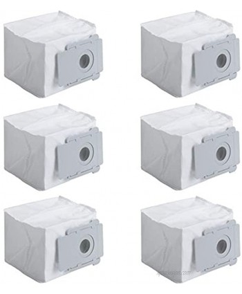 LOVECO 6 Pack Replacement Dirt Disposal Bags for Roomba i Series i3+ i4+ i6+ i7+ i7 Plus i8+ S Series S9+ Robotics