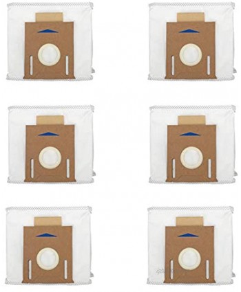 MATFORCA 6 Pack Vacuum Bags for Ecovacs DEEBOT OZMO T8 Series AIVI T8 Max  N8 Pro Plus  N8 Pro Robot Vacuum Fit for Yeedi Vac Station