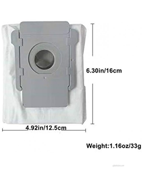 Vacuum Bags Replacement for iRobot Roomba i3+3550 i7+7550 s9+9550 i6+6550 i8+8550 Clean Base Automatic Dirt Disposal Bags,10 Packs