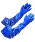 Blue Oil Resistant Long Household Gloves for Dishwashing