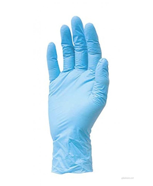 CTB Disposable Nitrile Gloves Size X-Large Box of 100 Gloves Latex Free Powder-Free Multi Purpose Dispenser Box CTBNMNGXLBX