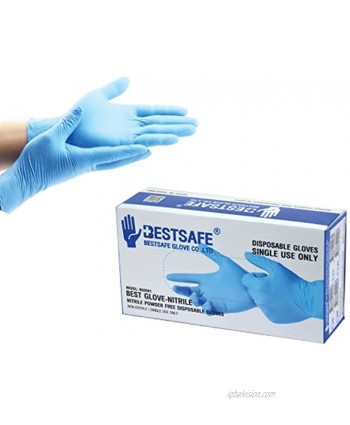 Disposable Powder-Free Nitrile Gloves Latex Free Non-Sterile Exam Glove 4 mil